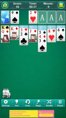 Solitaire android App screenshot 0