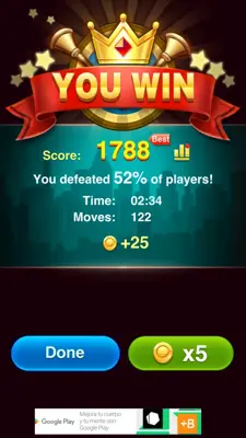 Solitaire android App screenshot 6